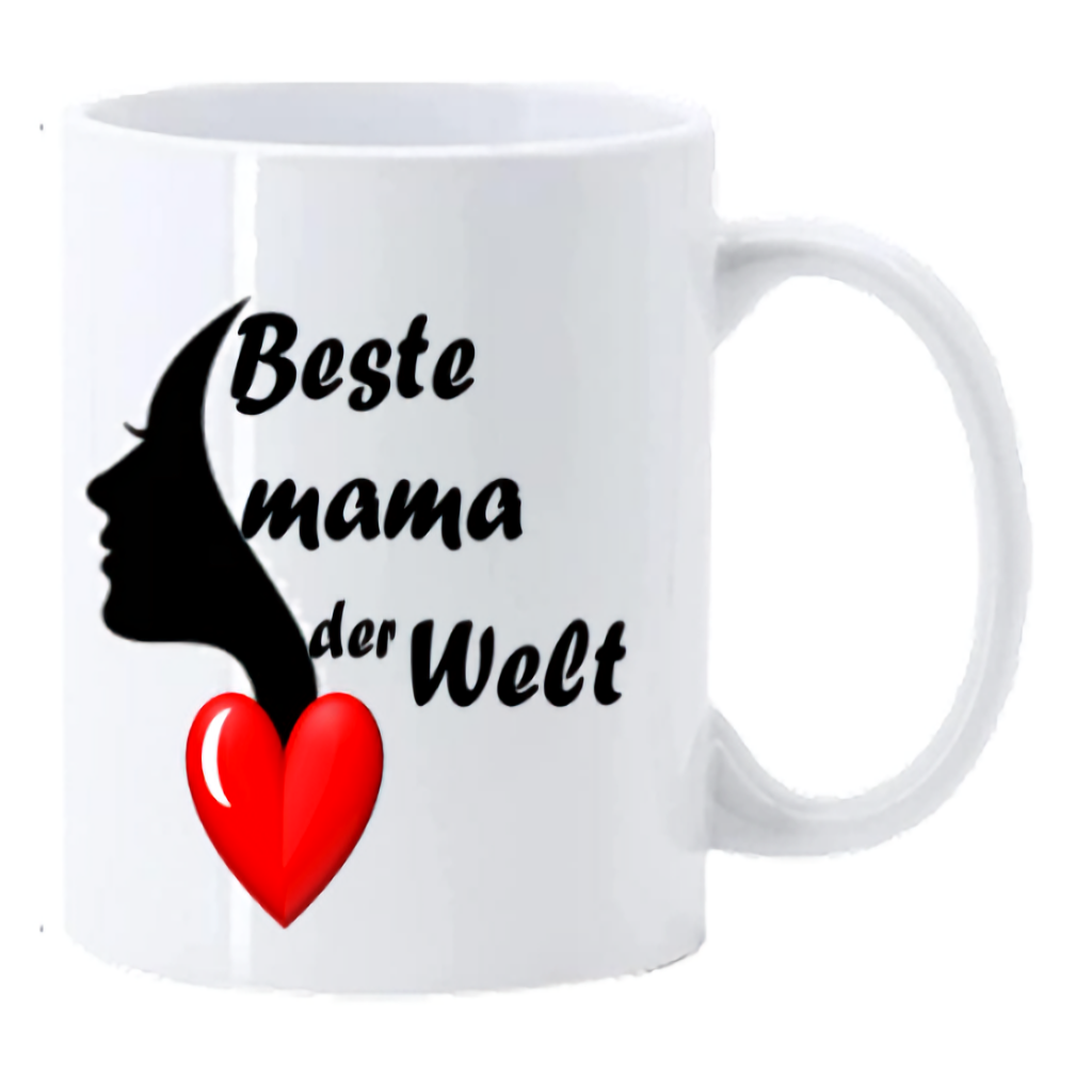 Personalisierte Keramiktasse mit Aufdruck 350 ml