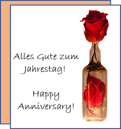 Personalisierte elegante Grußkarten Gestaltet mit Wunschtext, Foto & mit passendem Umschlag